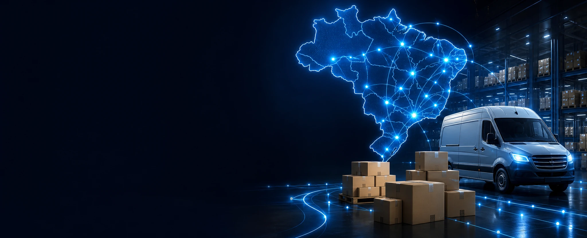 Logística e entrega para todo o Brasil